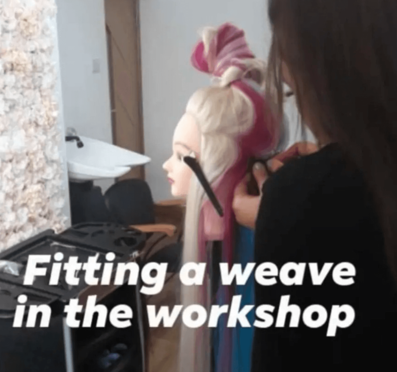 Sarah Louise Hairdressing course gallery detail